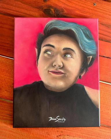 La Cynthia - Portrait (2024) - DeiviSanchez.Art